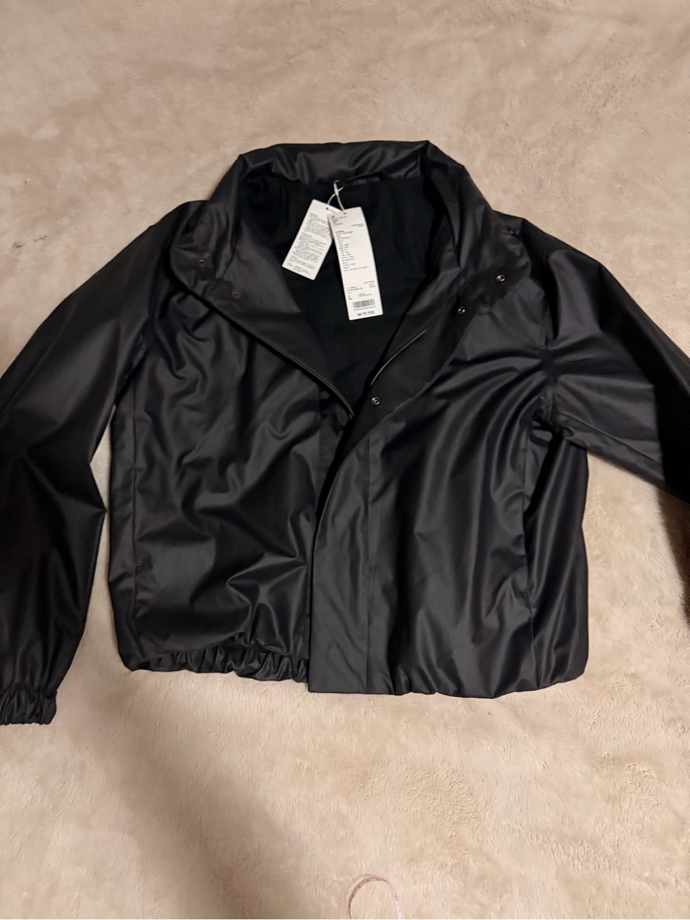 Uniqlo Black Bomber Jacket